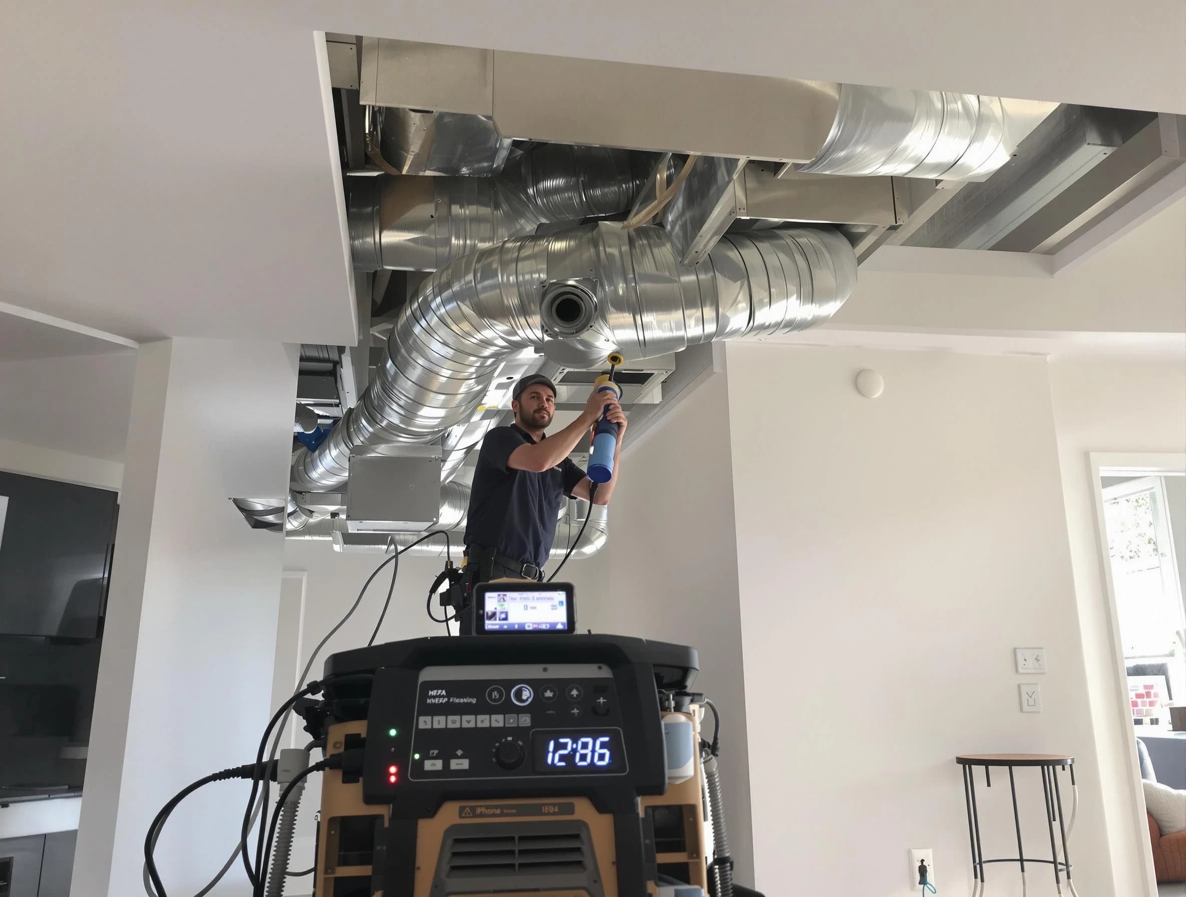 Advanced pure air duct cleaning by Tucker Air Duct Cleaning in Tucker