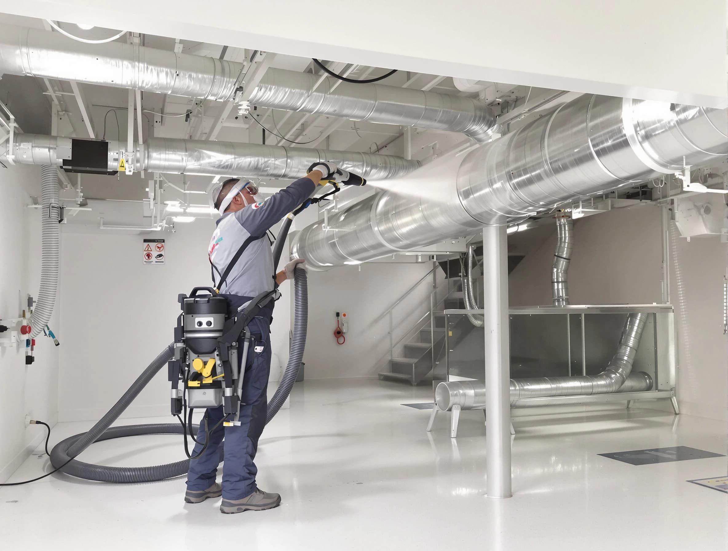 Professional central duct cleaning by Tucker Air Duct Cleaning in Tucker