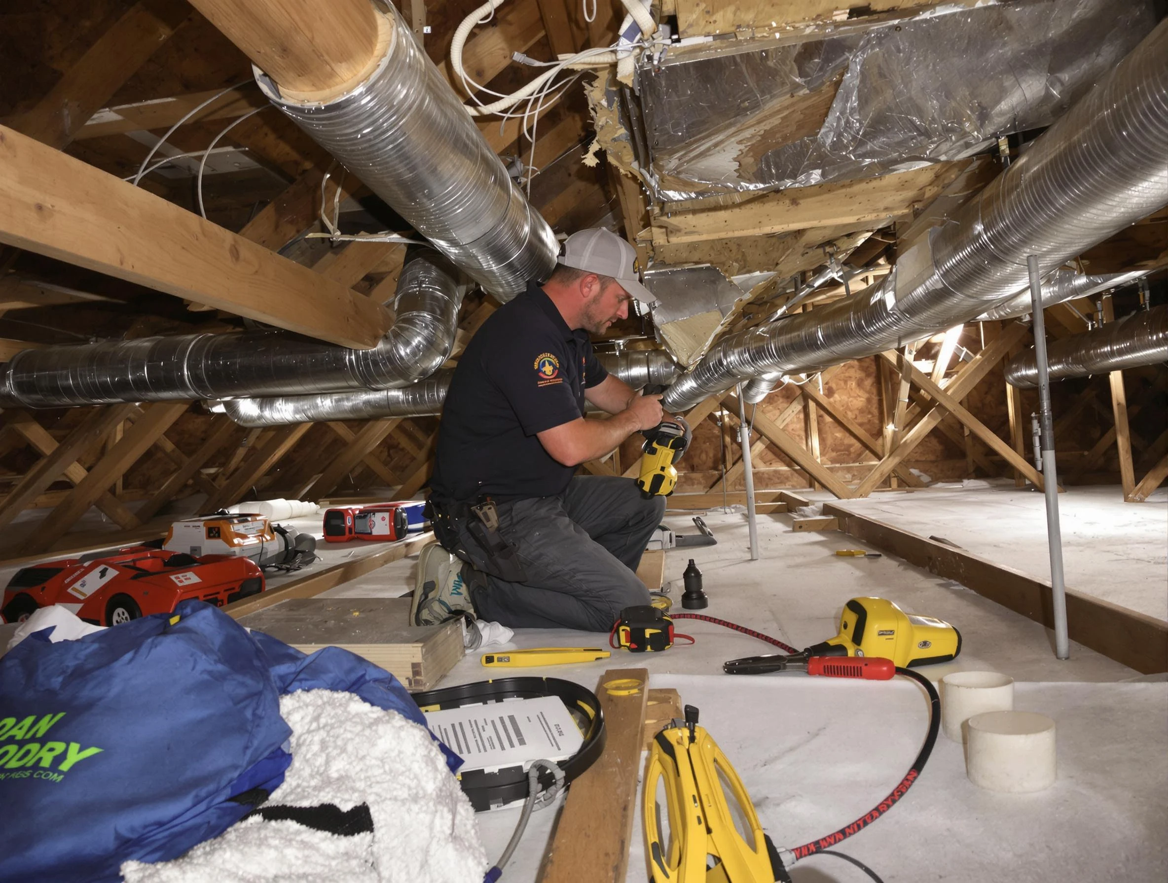 Professional air duct repair by Tucker Air Duct Cleaning in Tucker