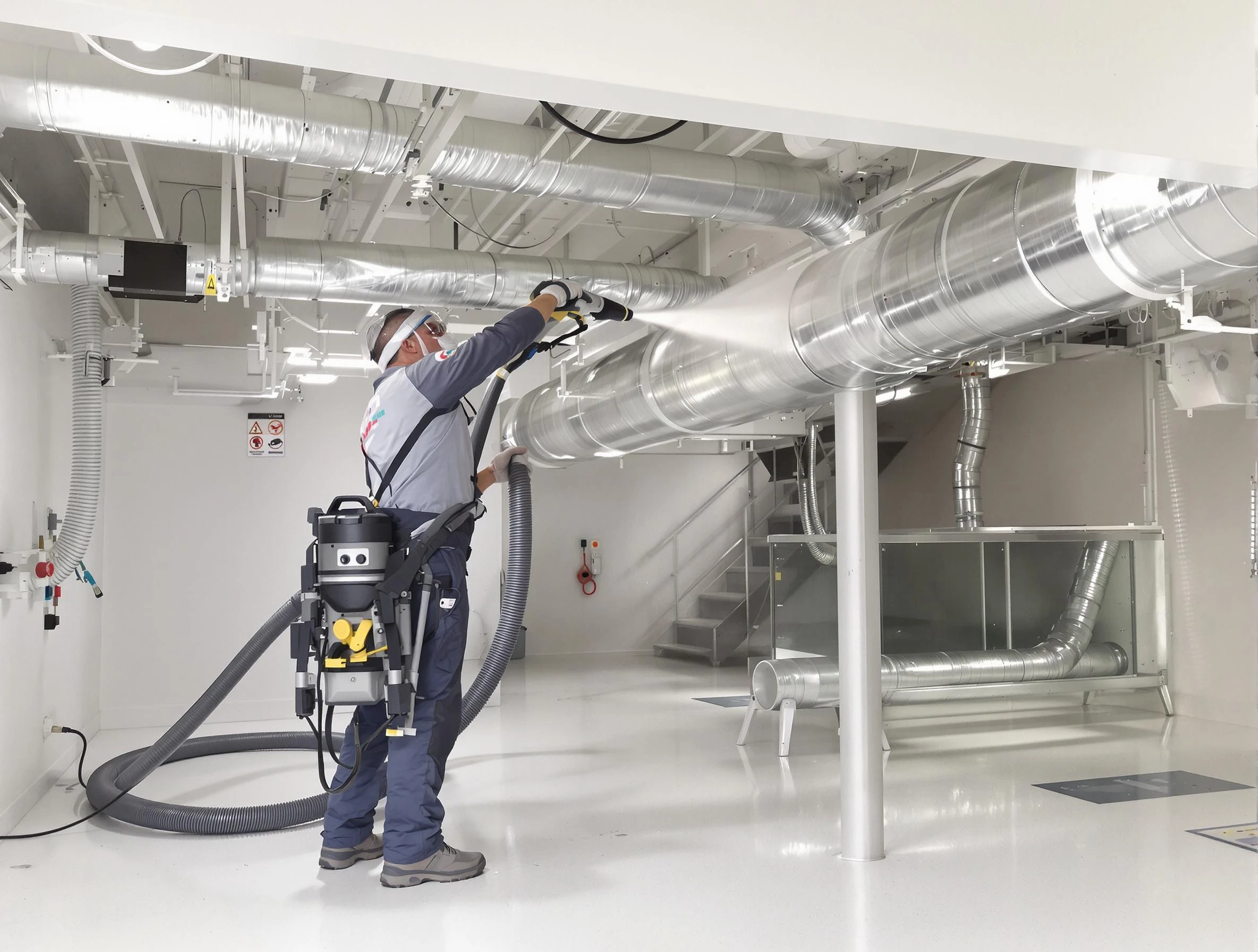 Professional central duct cleaning by Tucker Air Duct Cleaning in Tucker